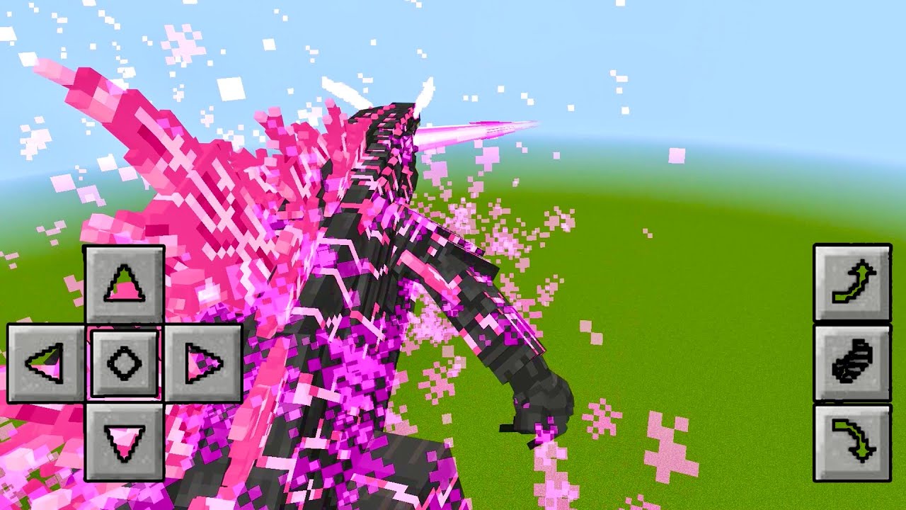 ИГРАЮ ЗА ГОДЗИЛЛУ В МАЙНКРАФТ Minecraft Godzilla