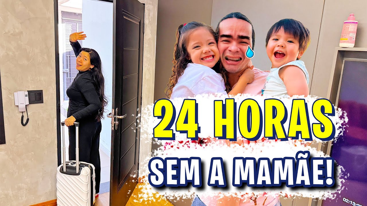 FUI VIAJAR E DEIXEI OS MEUS FILHOS COM O PAI 