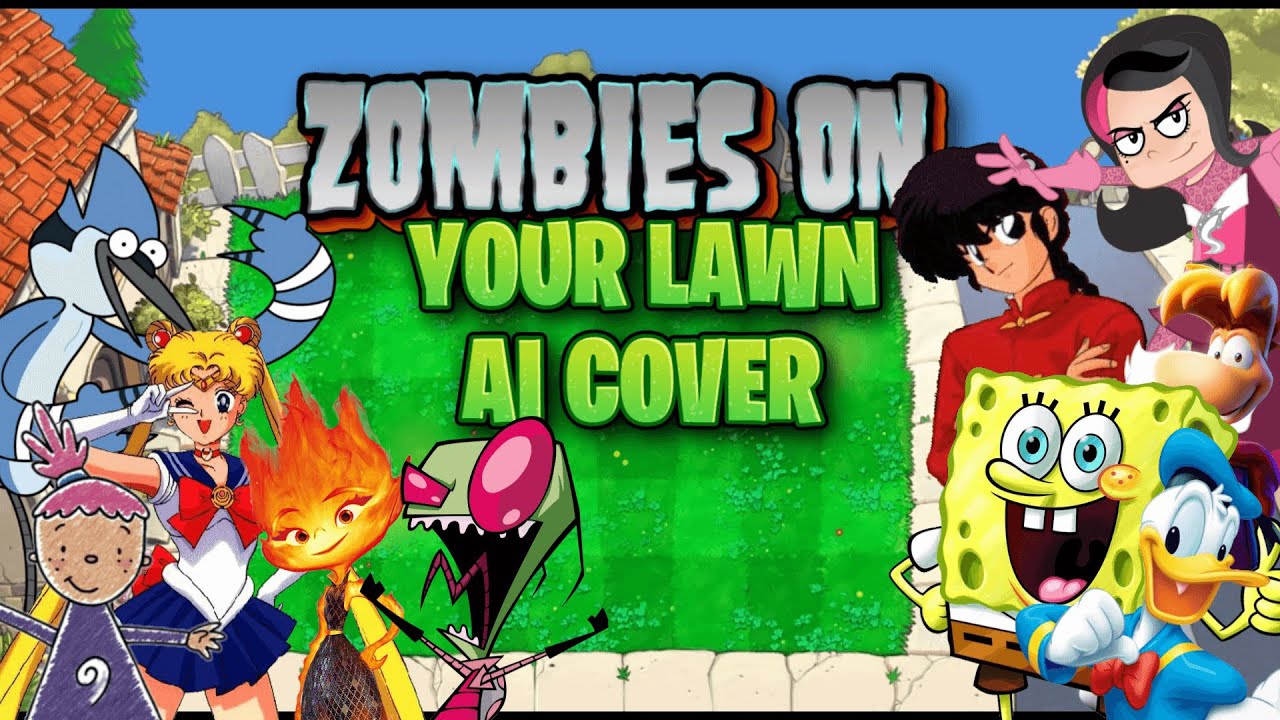 (RVC) Various Characters sing Zombies on Your Lawn (Plants vs. Zombies) (AI COVER)
