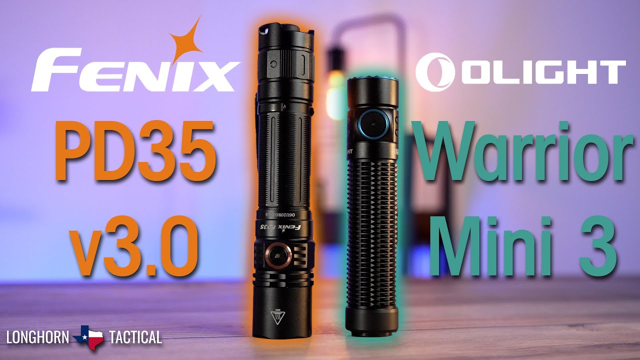 Fenix V.S. Olight | PD35 v3.0 or Warrior Mini 3?