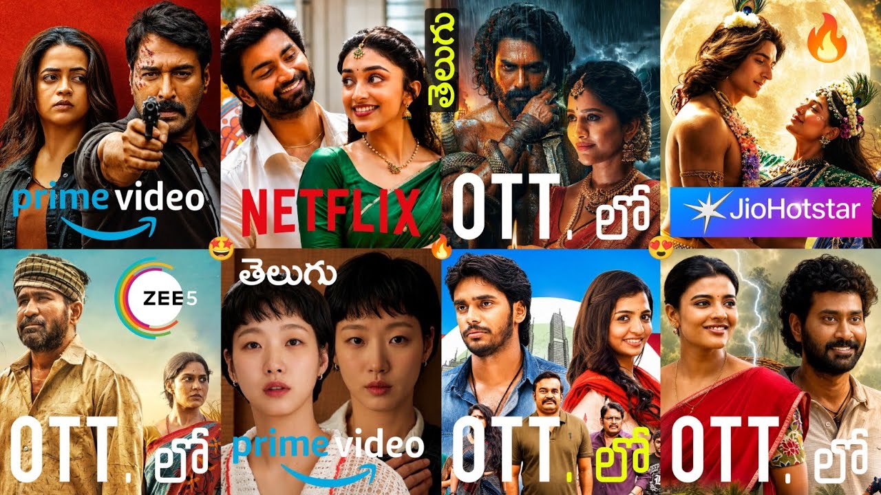 New OTT Release Movies Telugu | 22 New OTT Telugu Movies 2026 | New OTT Movies Telugu: OTT Thrillers