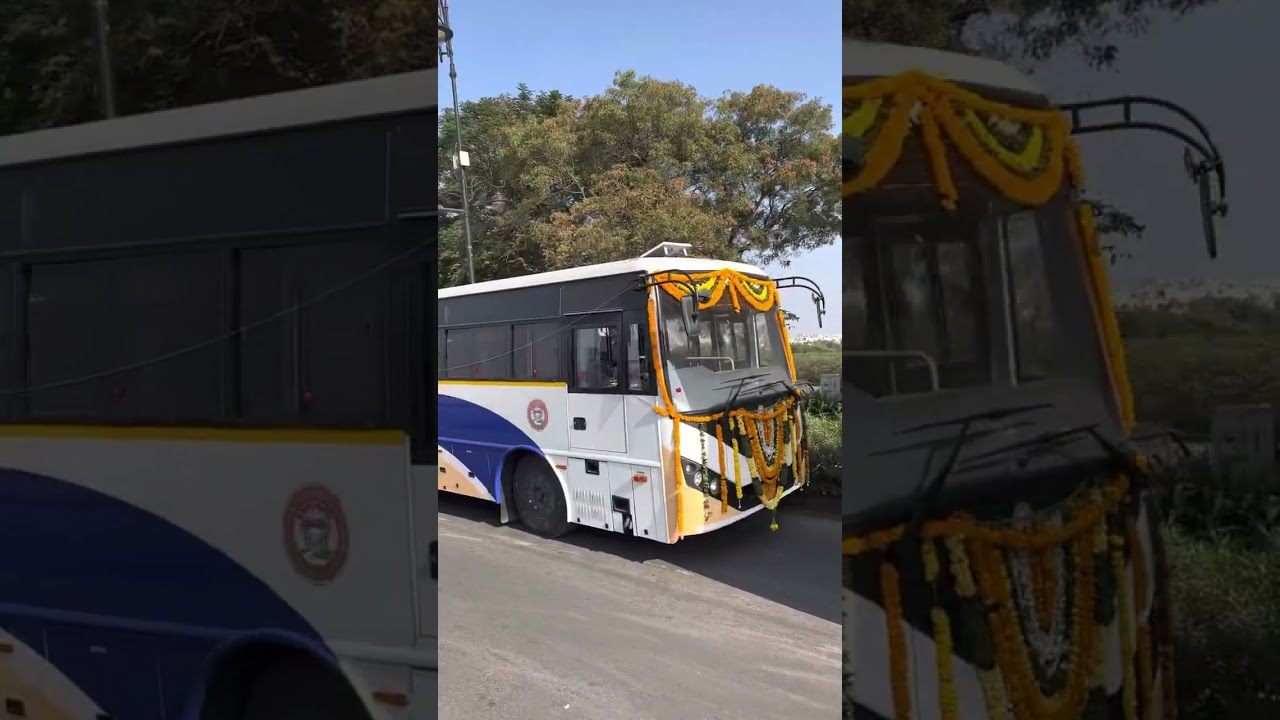 TSRTC NEW FLEET FLAG OFF at Tankbund