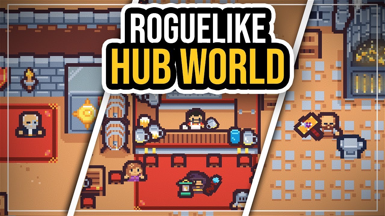 Сможет ли мир-хаб вдохнуть жизнь в мою рогалику? — Devlog