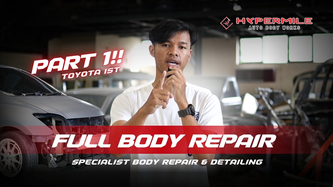 PART 1 || PROSES BODY REPAIR TOYOTA IST!!! Tonton Sampai Akhir!!!