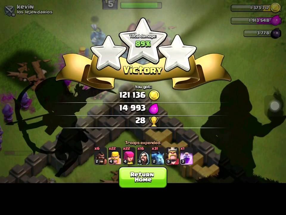 Clash of clans: easy th7 farming attack strategy