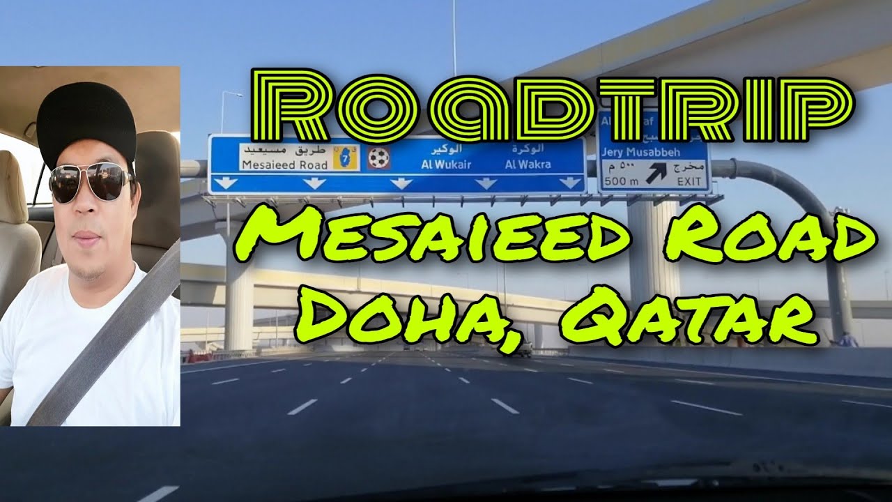 Road Trip, Messaied Road, Qatar