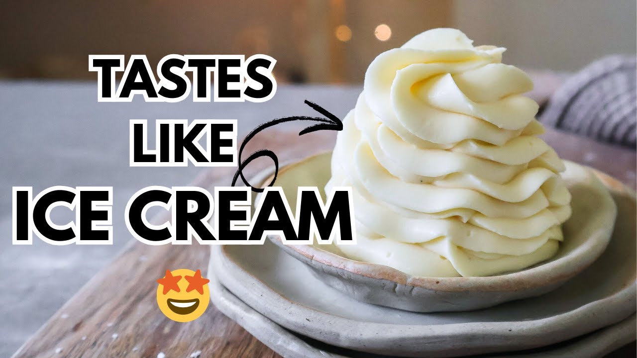 Whipped Buttercream Frosting Recipe | Not Too Sweet Whipped Buttercream Frosting Recipe