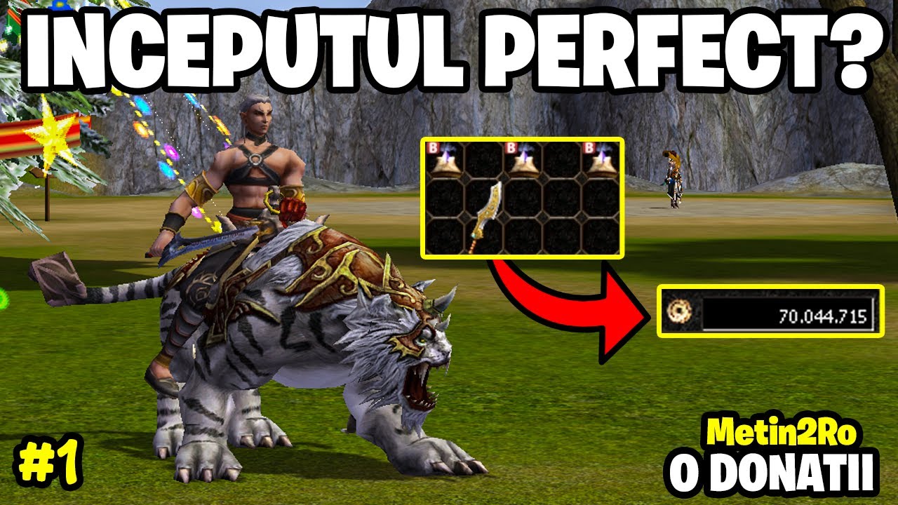 INCEPUTUL PERFECT ✅ 0 DONATII pe RUBY KIRIN ✅ Metin2 RO #1