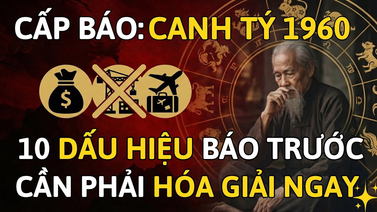 Chấn Động: Canh Tý 1960 Có Dấu Hiệu Này Là 