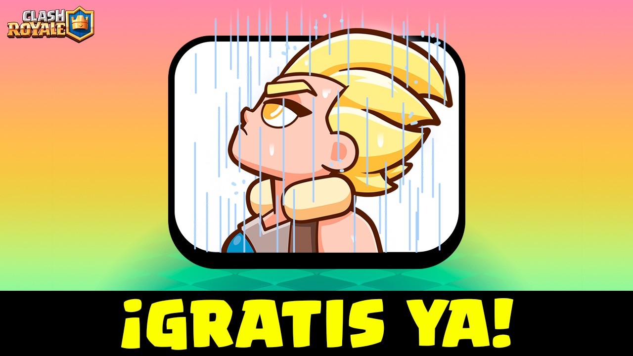&iexcl;NUEVO EMOTE GRATIS YA! 🎁 - CLASH ROYALE