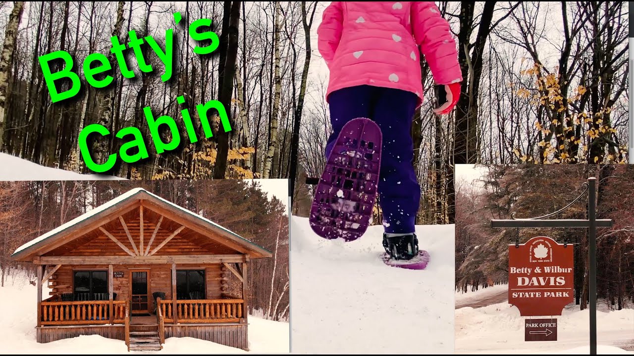 2021 Winter Camping Betty & Wilbur Davis State Park - What to do at Bettys Cabin - Cinematic 4k