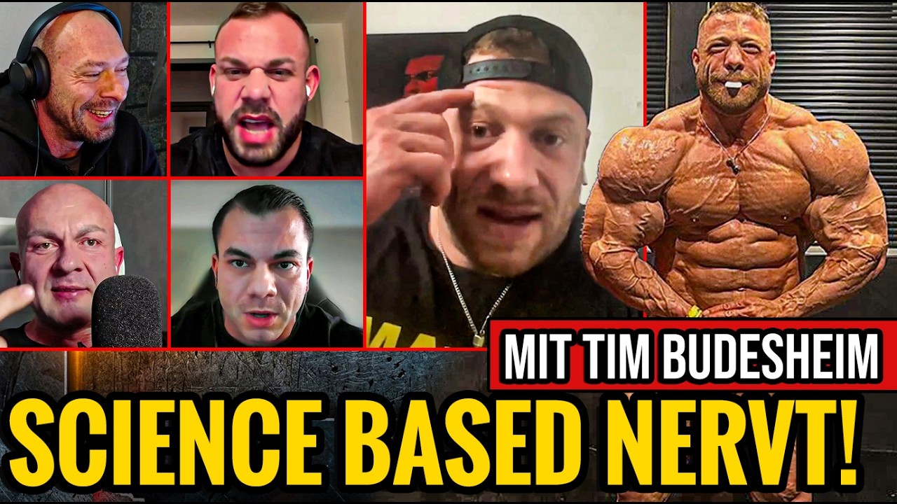 Tim Budesheim vs SCIENCE BASED BUBBLE! „Bodybuilding ist harte Arbeit!“