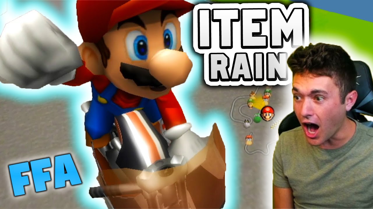 Mario Kart Wii - MEGA 20-Track Item Rain Grand Prix! - 4/21