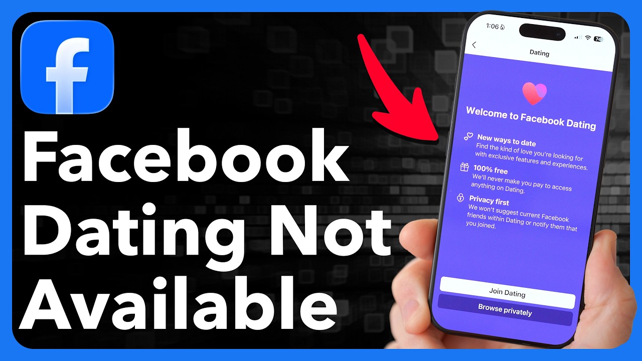 How To Fix Facebook Dating Is Unavailable