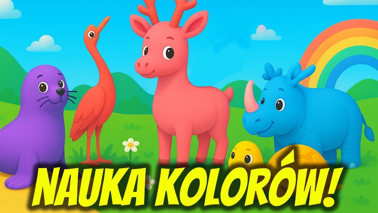 Kolory piosenka 🌈 - Piosenki dla dzieci | Śpiewaj z nami - Dziecięce Przeboje - Kompilacja - Kolory