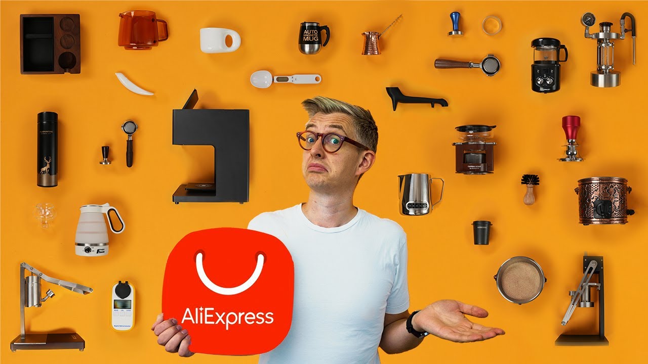 Обзор моего заказа кофейного оборудования с AliExpress