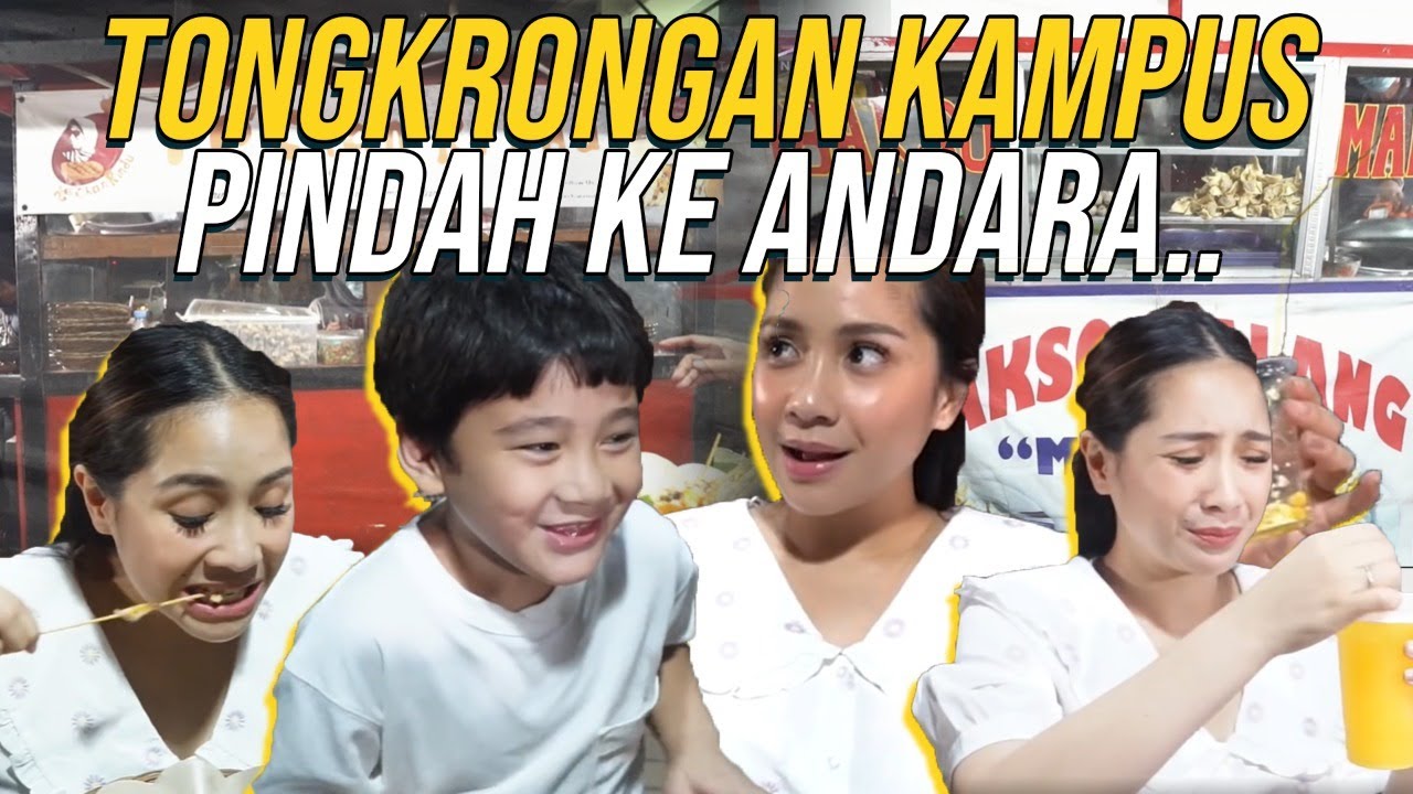 HUJAN-HUJAN NAGITA KUMPULIN JAJANAN KAMPUS DARI SEGALA PENJURU JAKARTA....