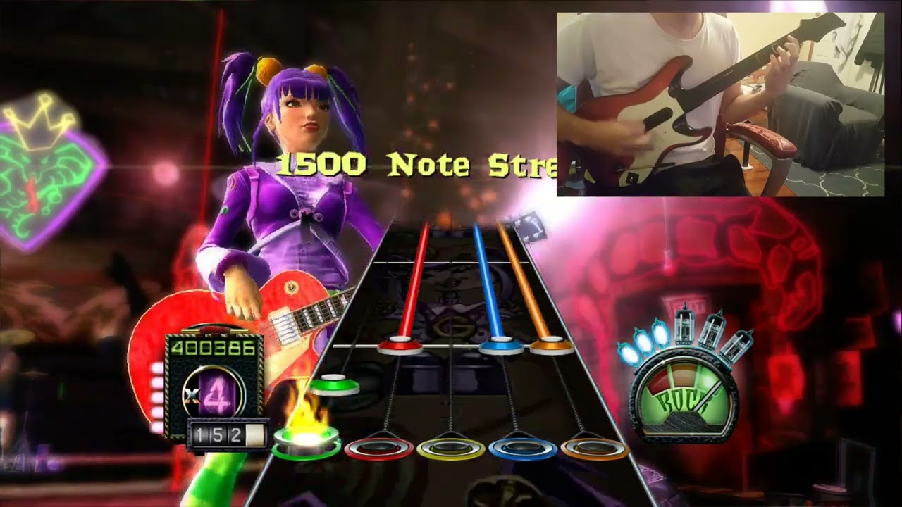 Through the Fire and Flames 100% Expert FC!!! (Guitar Hero 3)