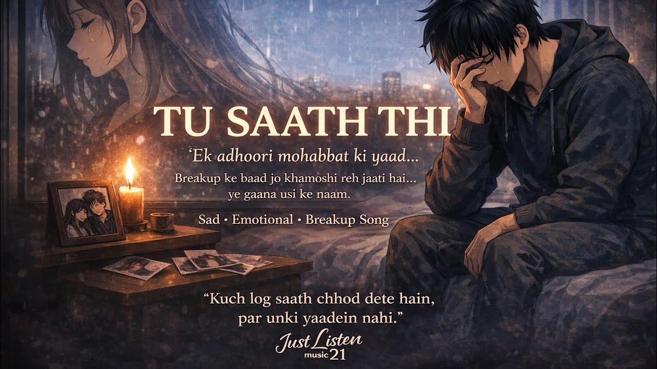 Tu Saath Thi 💔 | Sad Emotional Hindi Song | Just Listen music21