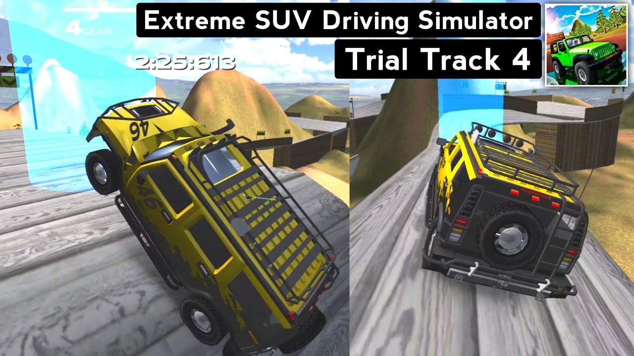 Extreme SUV Driving Simulator Trial Track 4 - Android Gameplay