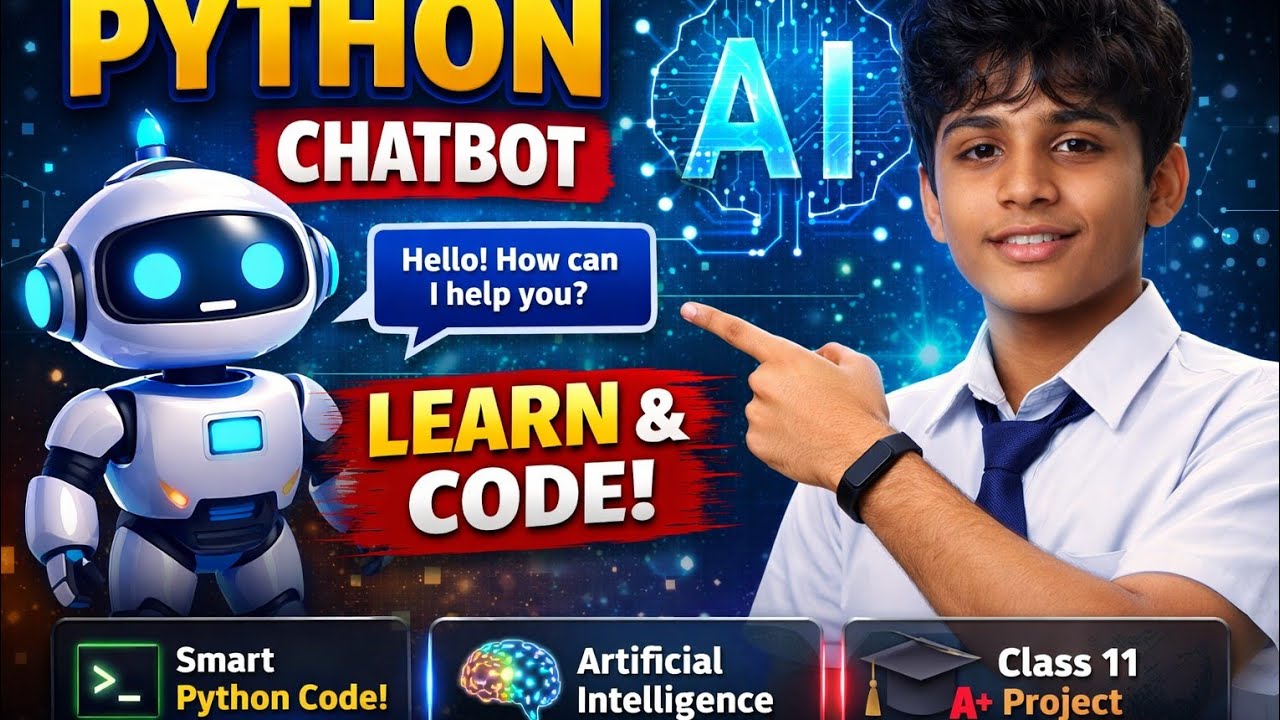 💢Build Your Own AI Chatbot in Python (Easy for Beginners)