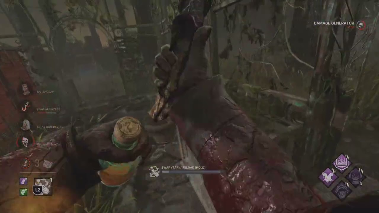 Killer Clown 4K Disturbed Ward Crotus Prenn Asylum #deadbydaylight #dbd #dbdkiller 