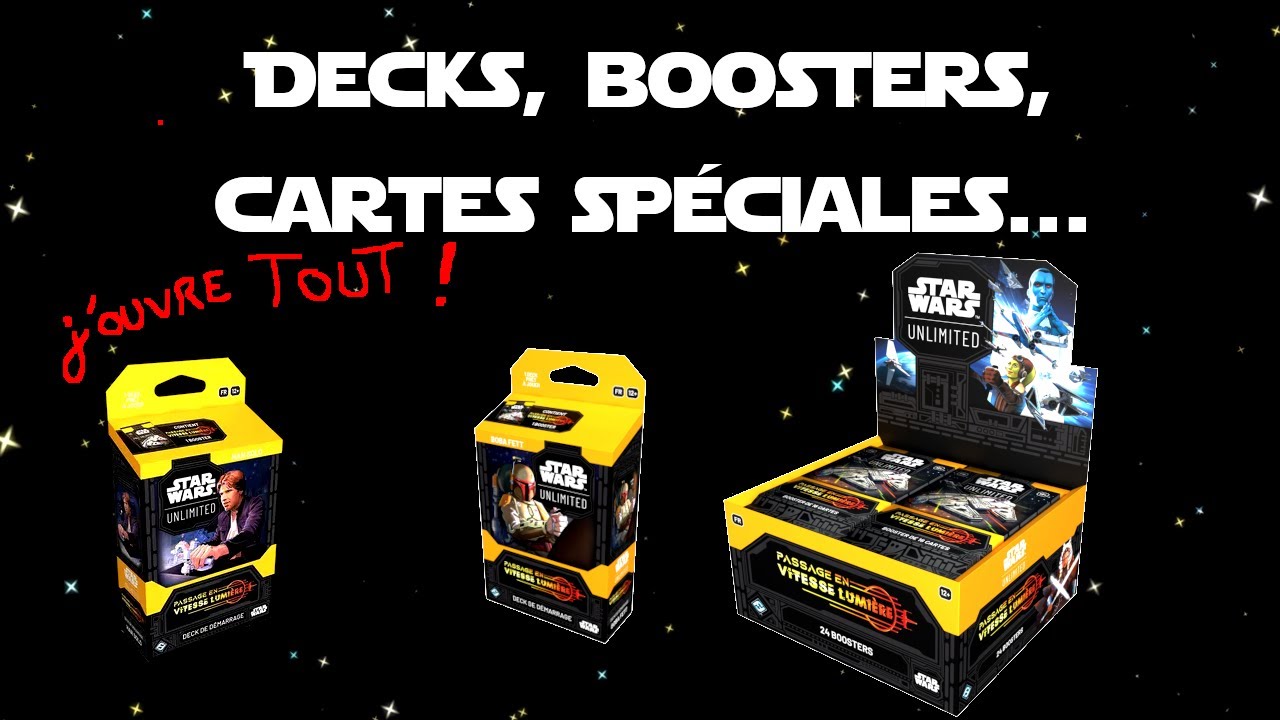[Star Wars Unlimited] Je découvre Passage en vitesse lumière !