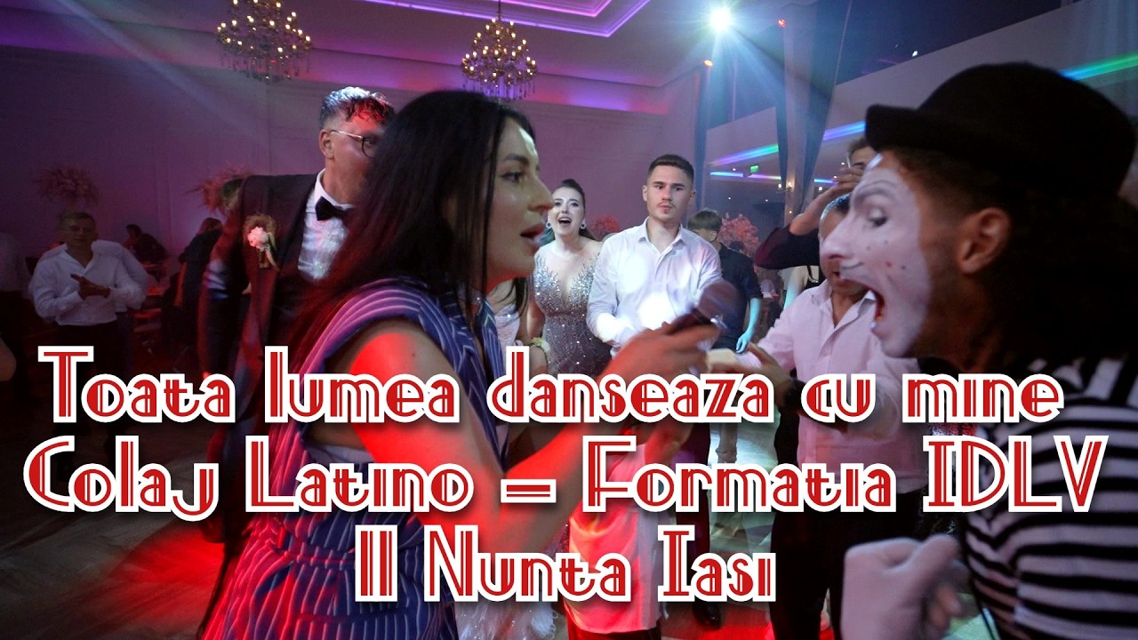 🥳 Toata lumea danseaza cu mine ❎ Colaj Latino ❎ Formatia Iulian de la Vrancea ✅ Live Nunta Iasi