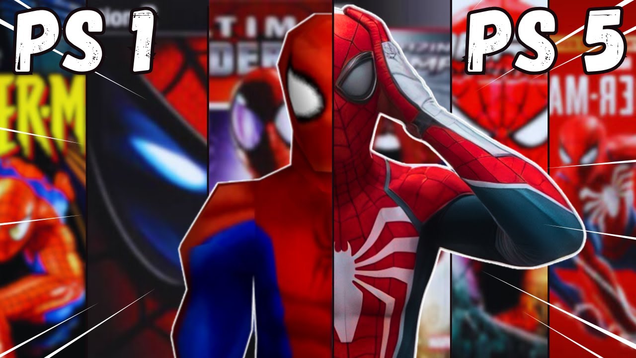 Aku Coba Main Semua Game Spider-Man dari PS 1 sampai PS 5!!!