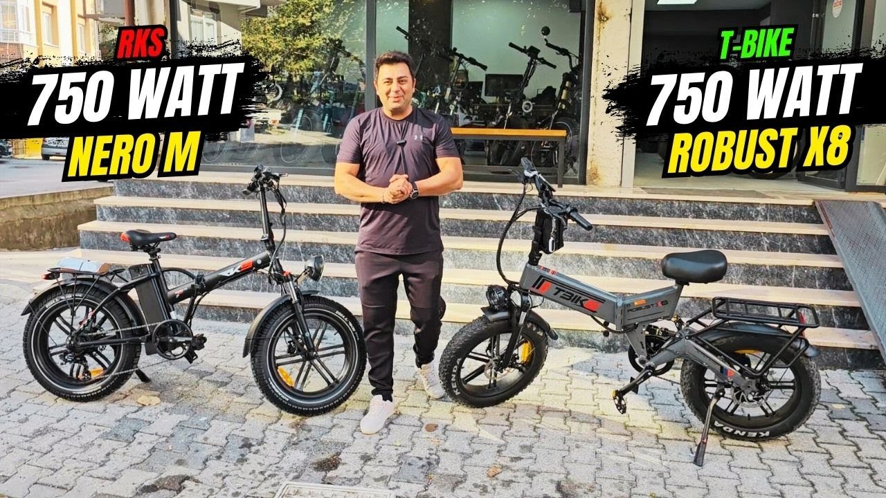 Rks Nero M 750 Watt ve T-bike Robust x8 750 Watt İnceleme ve Tanıtım #rks #tbike