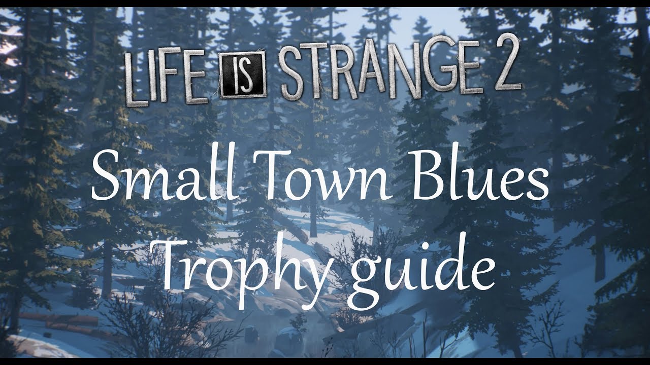 Life is Strange 2 - Small Town Blues Trophy guide