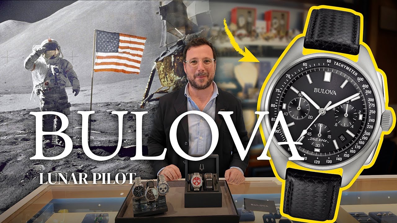 Bulova Lunar Pilot: Se coló en el Apolo XV y eclipsó al Moonwatch de Ome