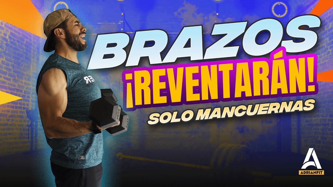 💪 Haz Crecer tus Brazos con esta Rutina en CASA 🏠Rutina Perfecta para Bíceps y Tríceps