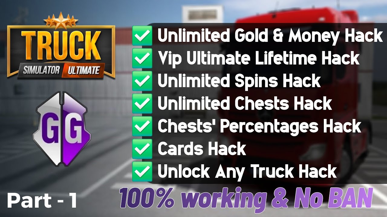 TRUCK SIMULATOR ULTIMATE|HACK Everything using GAME GUARDIAN - 2025