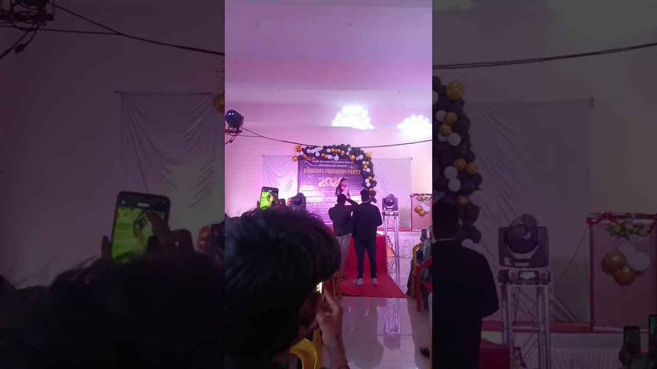 Vedic college Sagar fresher party 2026 