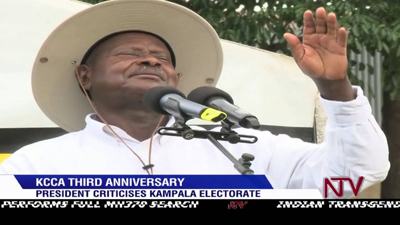 M7 berates Besigye, Lukwago at KCCA 3rd anniversary