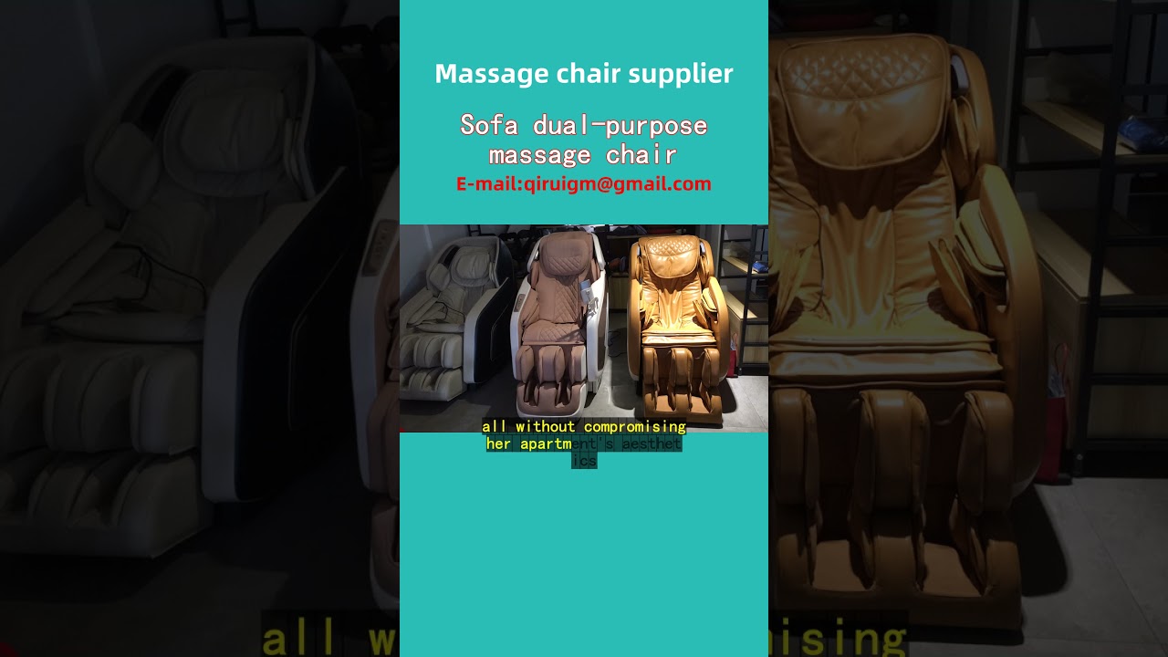 Sofa dual purpose massage chair