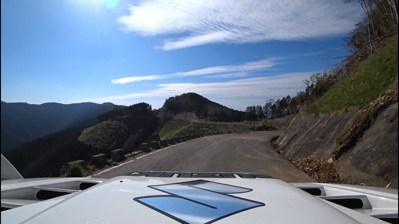 【ショートムービー】ジムニードライブ＆林道脇で野宿（秋づくしソロキャンプ）