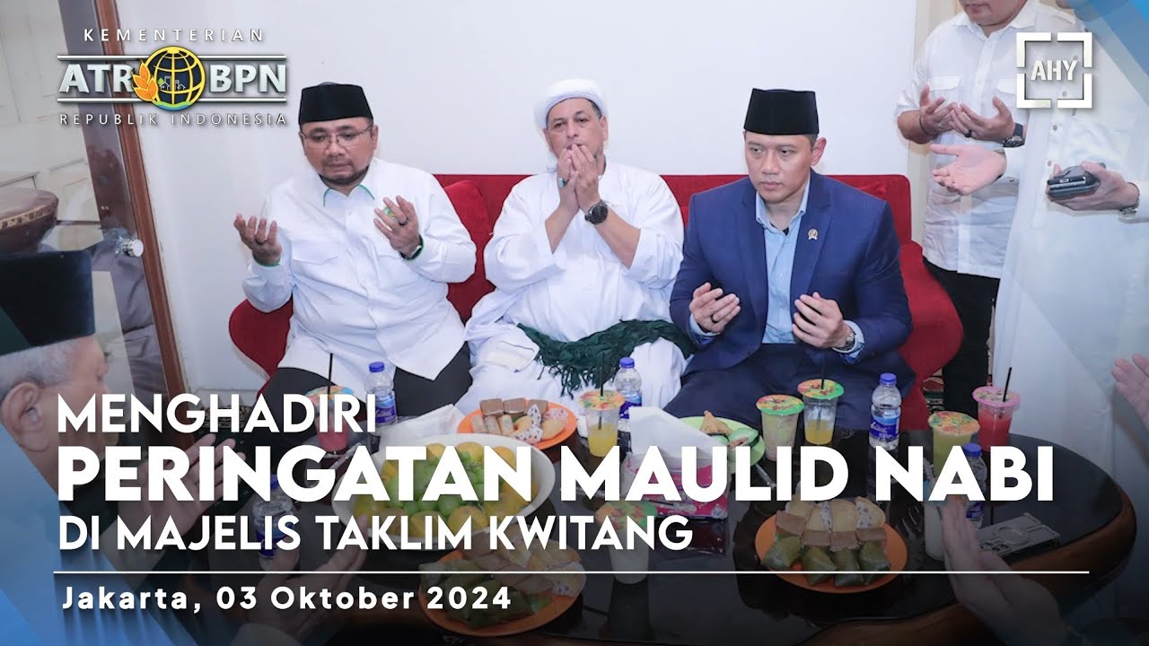 Menghadiri Peringatan Maulid Nabi di Majelis Taklim Kwitang