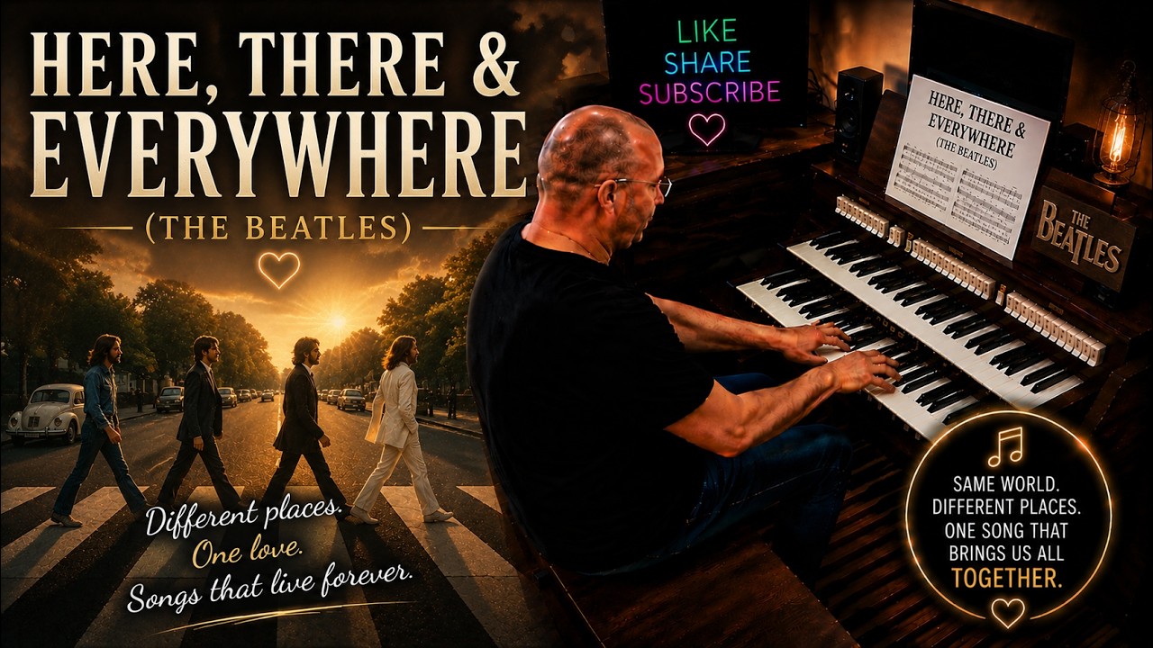 PIPE ORGAN COVER: HERE, THERE & EVERYWHERE (The Beatles) by Martijn Koetsier
