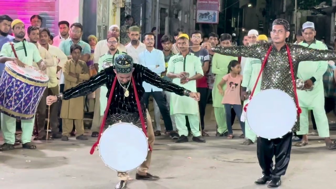 🥁Gulab and party surat  Urs👑Khwaja Dana Chote Sarkar 14/08/2024 kaji ka maidan Surat 97146 48340