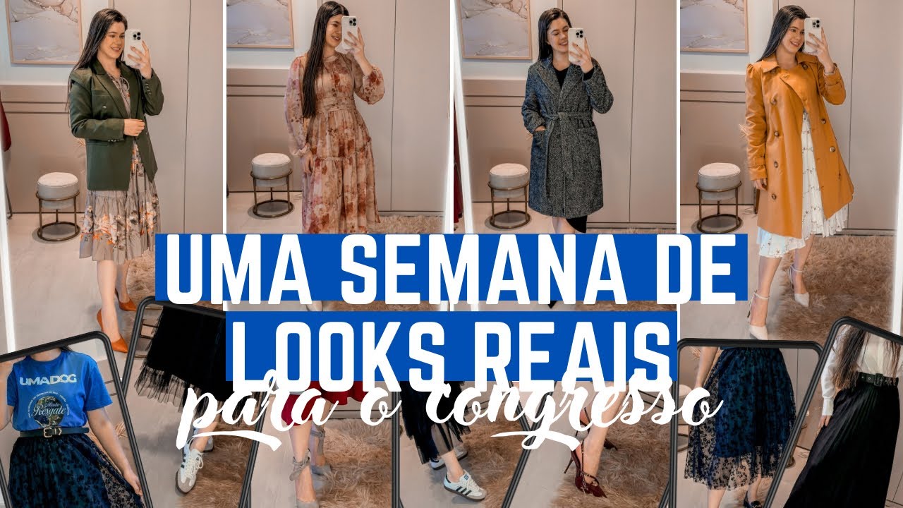 LOOKS REAIS PARA UMA SEMANA DE CONGRESSO DE MISSÕES | Missões O Resgate - Assembleia de Deus