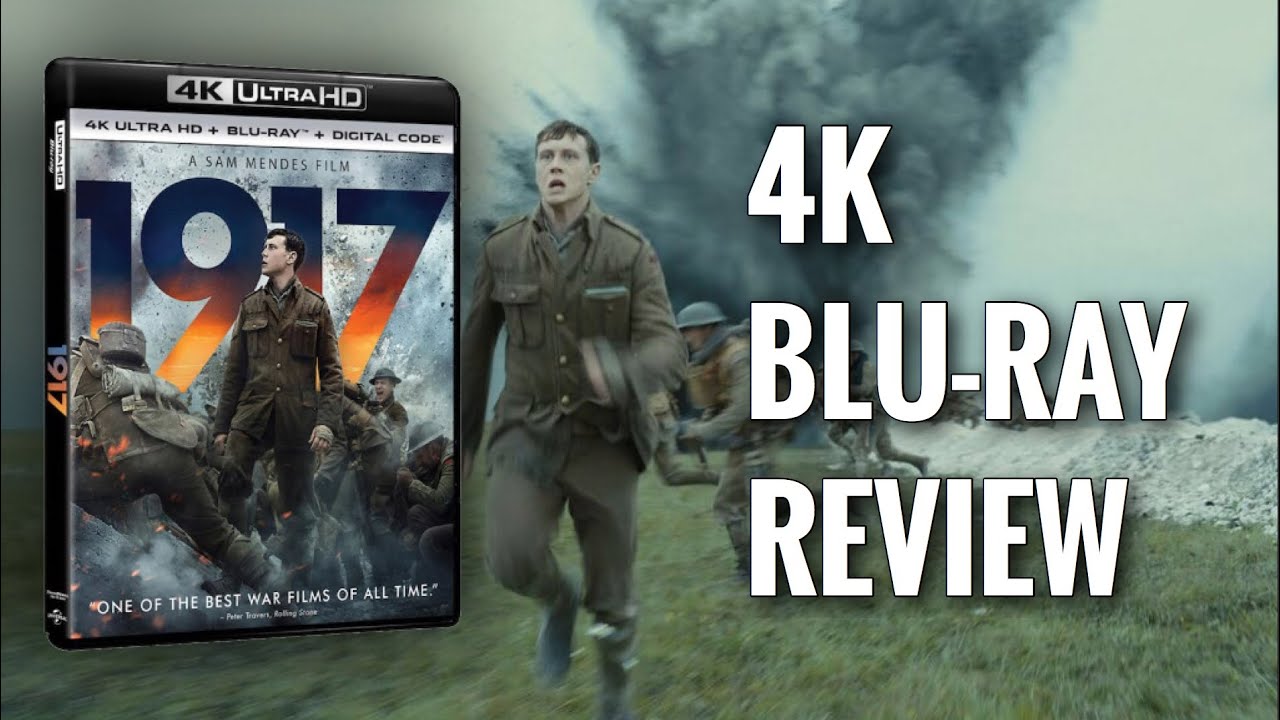 Обзор Blu-ray диска 1917 года в формате 4K UltraHD | Dolby Vision HDR, Dolby Atmos Audio