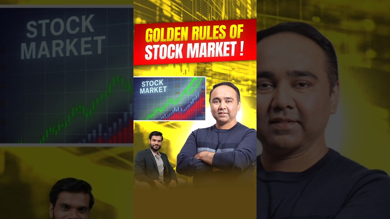Golden Rules of Stock Market ! @Malkansview1  #shorts #stockmarket #youtubeshorts by #arvindarora