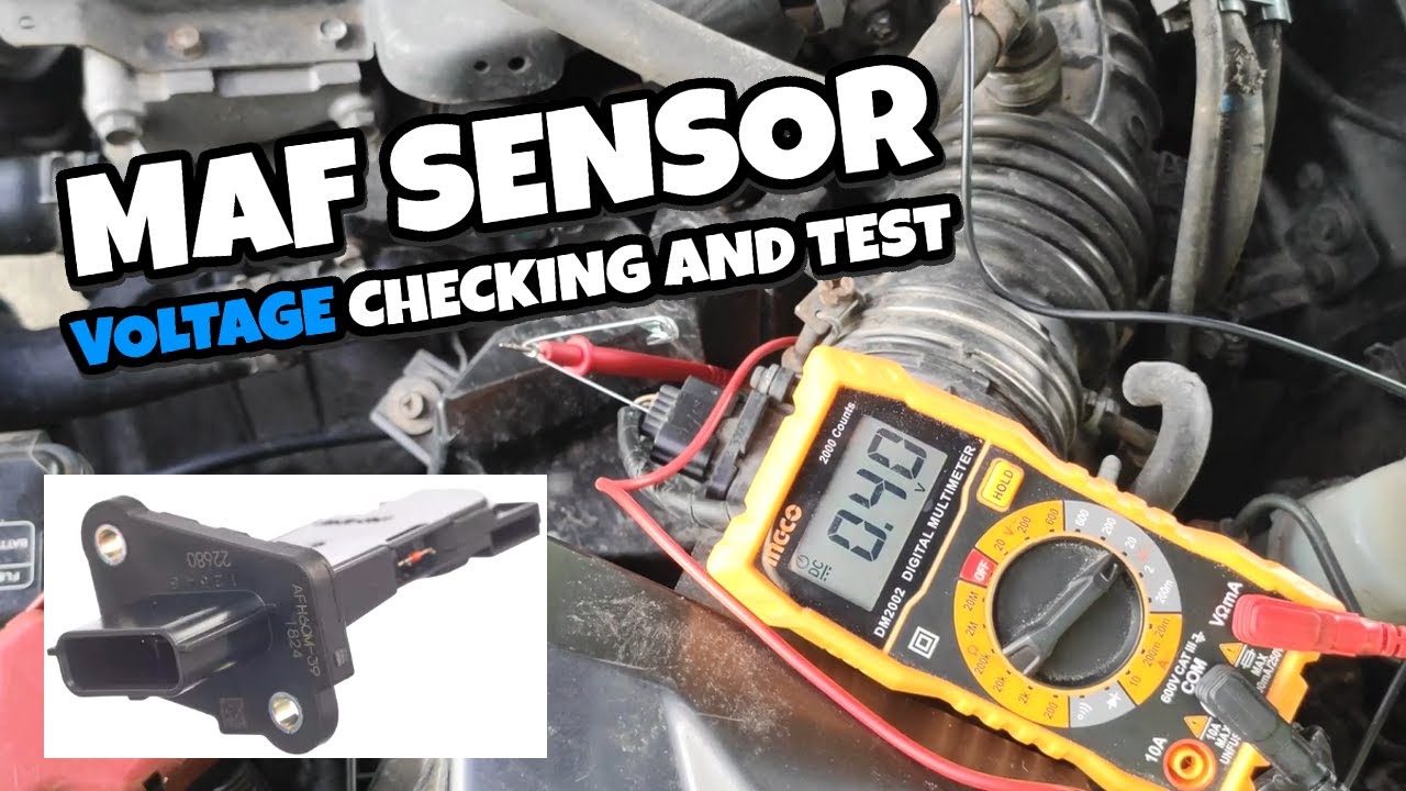 MAF SENSOR TEST USING VOLTMETER TUTORIAL | Paano magtest ng MAF Sensor gamit ang Multitester
