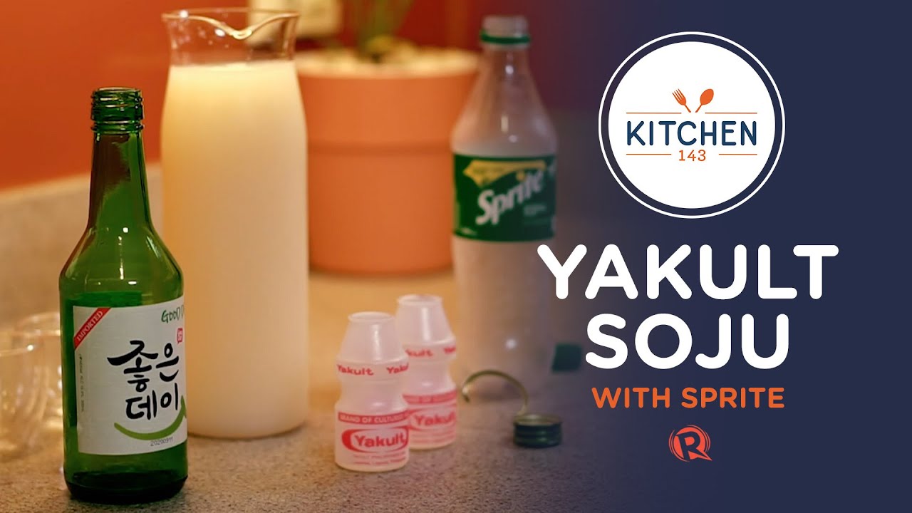 Kitchen 143: How to make Yakult Soju with Sprite
