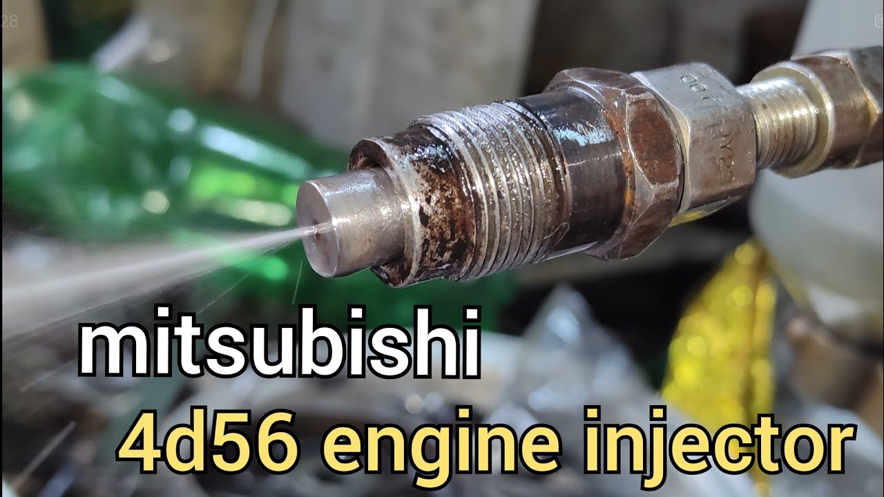 Mitsubishi pajero engine 4d56 injector repair - pajero engine nozzle service