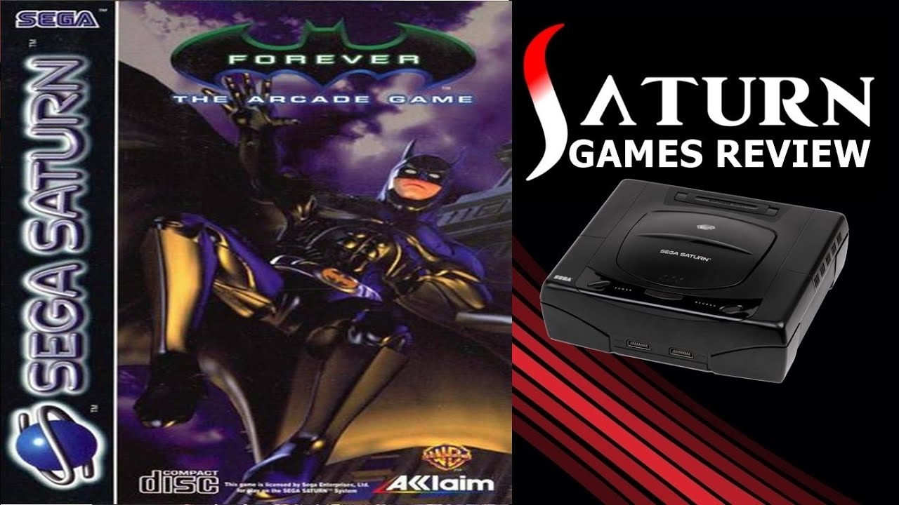 BATMAN FOREVER THE ARCADE GAME | SATURN GAMES REVIEW