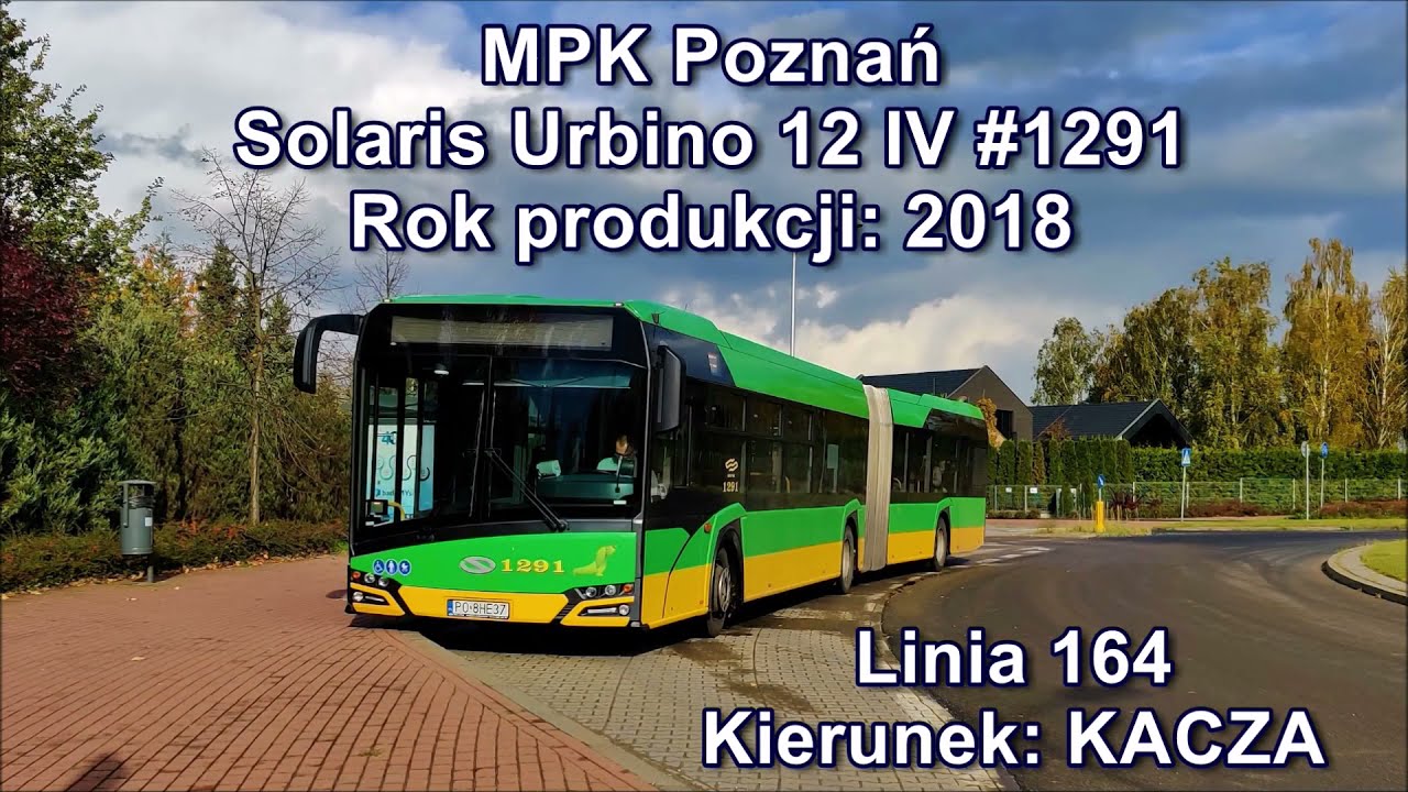 MPK Poznań - Linia 164, Solaris Urbino 18 IV #1291