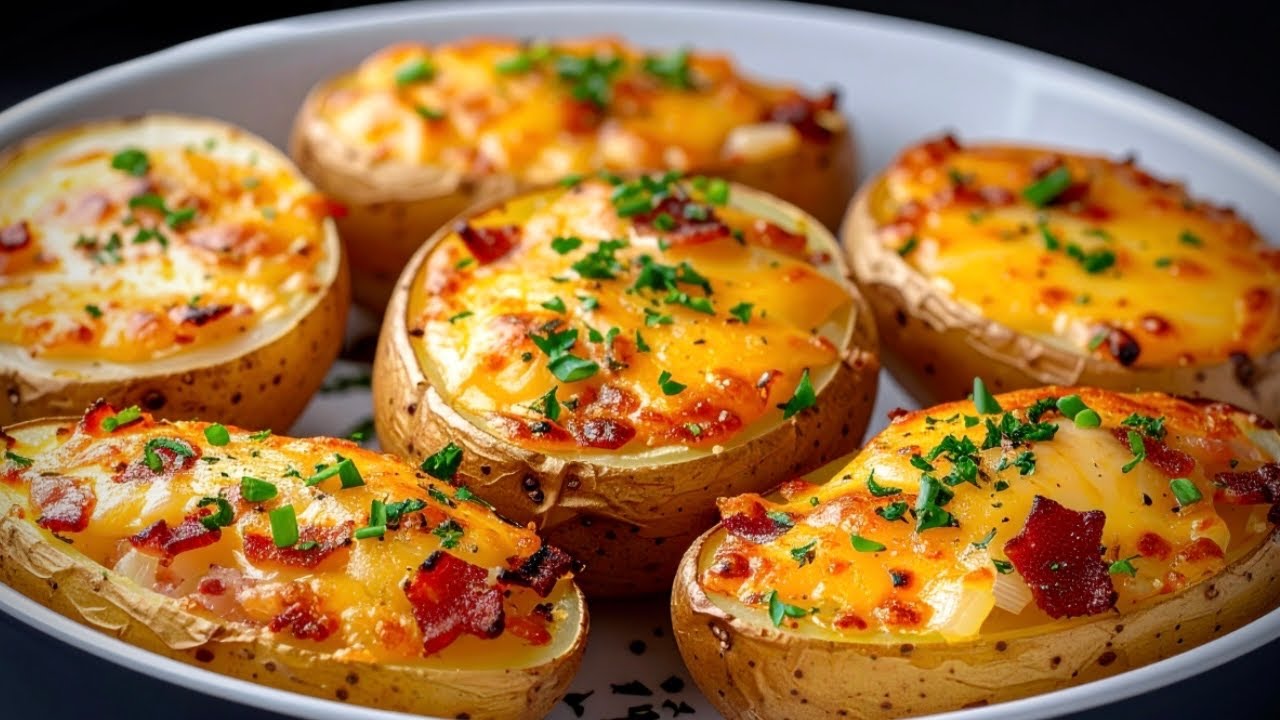 This stuffed potato recipe with a little secret will blow your mind!